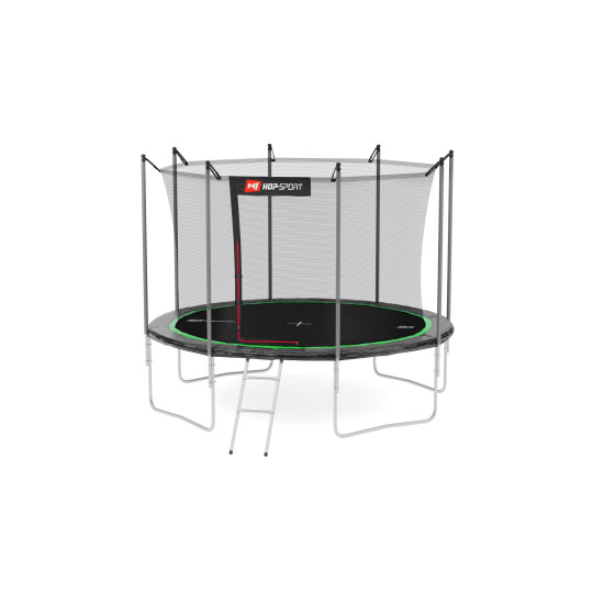 Купити Батут  Hop-Sport 10FT 305 см 4 ноги green з внутрішньою сіткою у Києві - фото №1